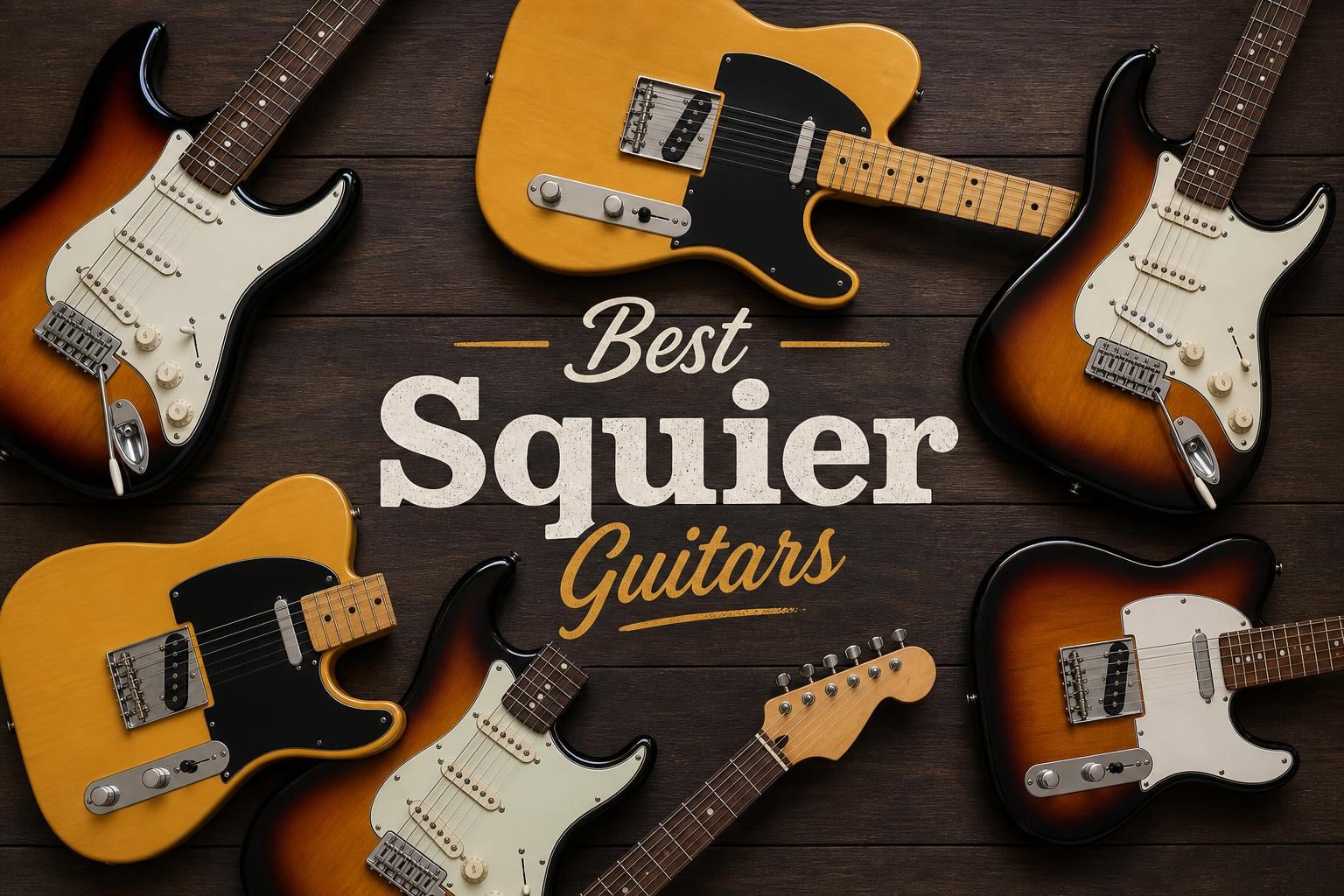 best squier guitars