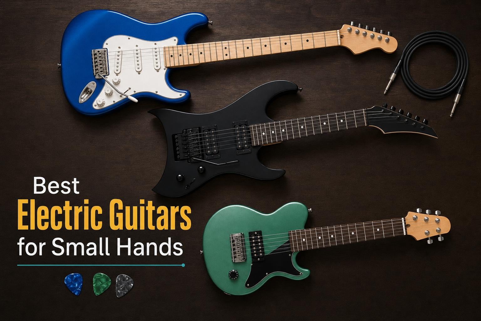 best electric guitars for small hands