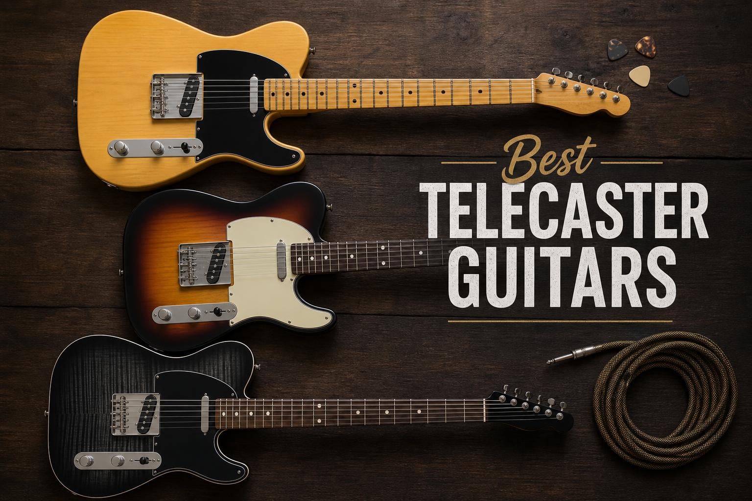 best telecaster guitars