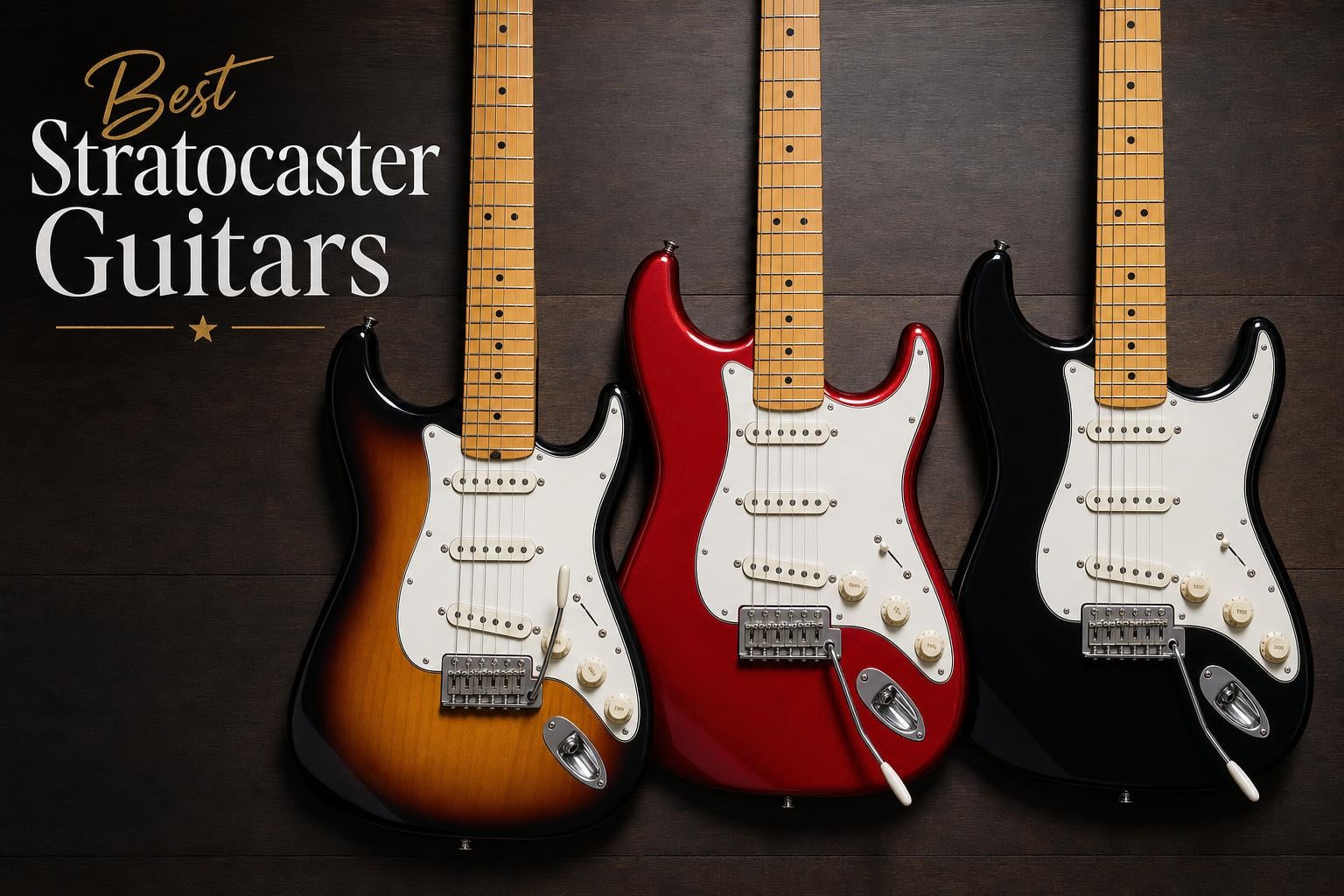 best stratocaster guitars