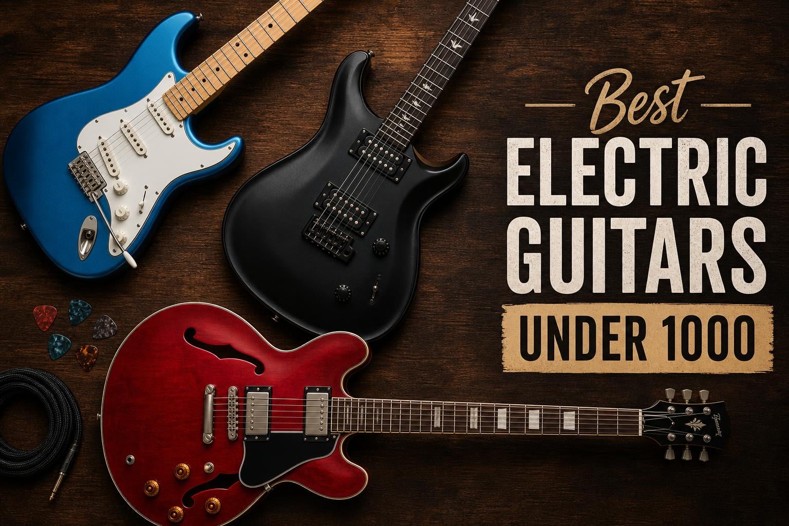 best electric guitars under 1000