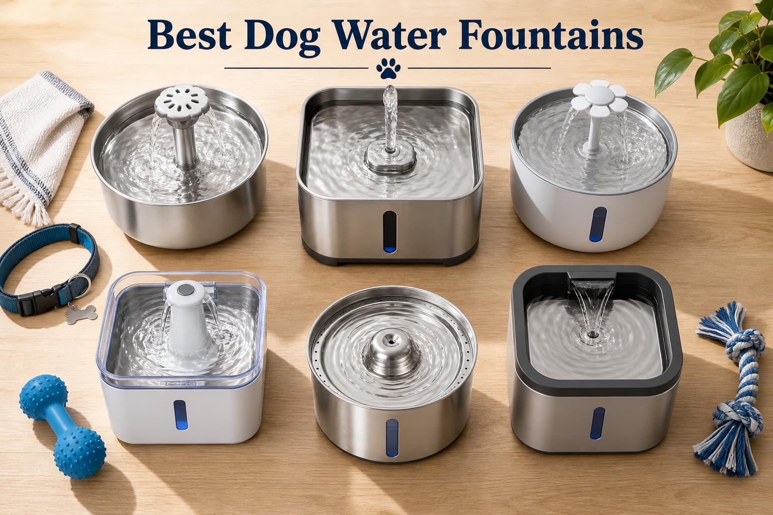 best dog water fountains