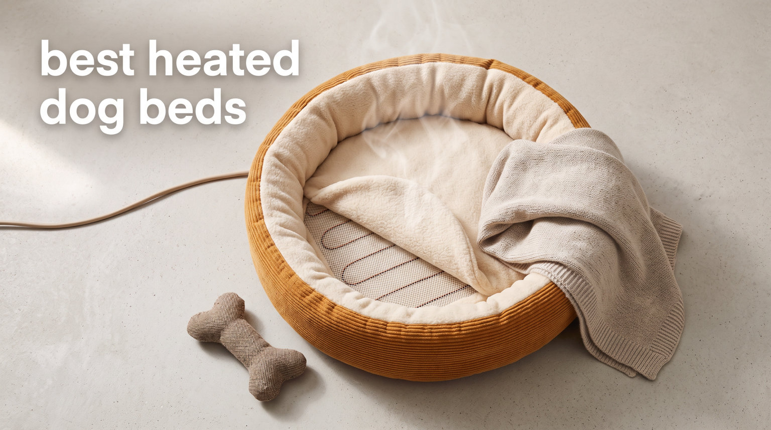 best heated dog beds