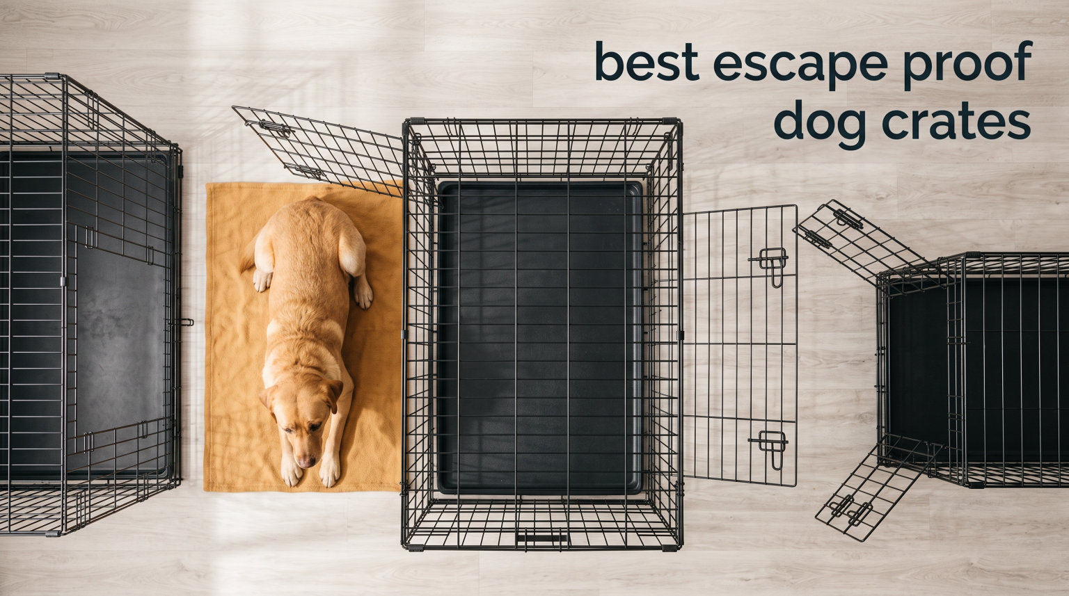 best escape proof dog crates