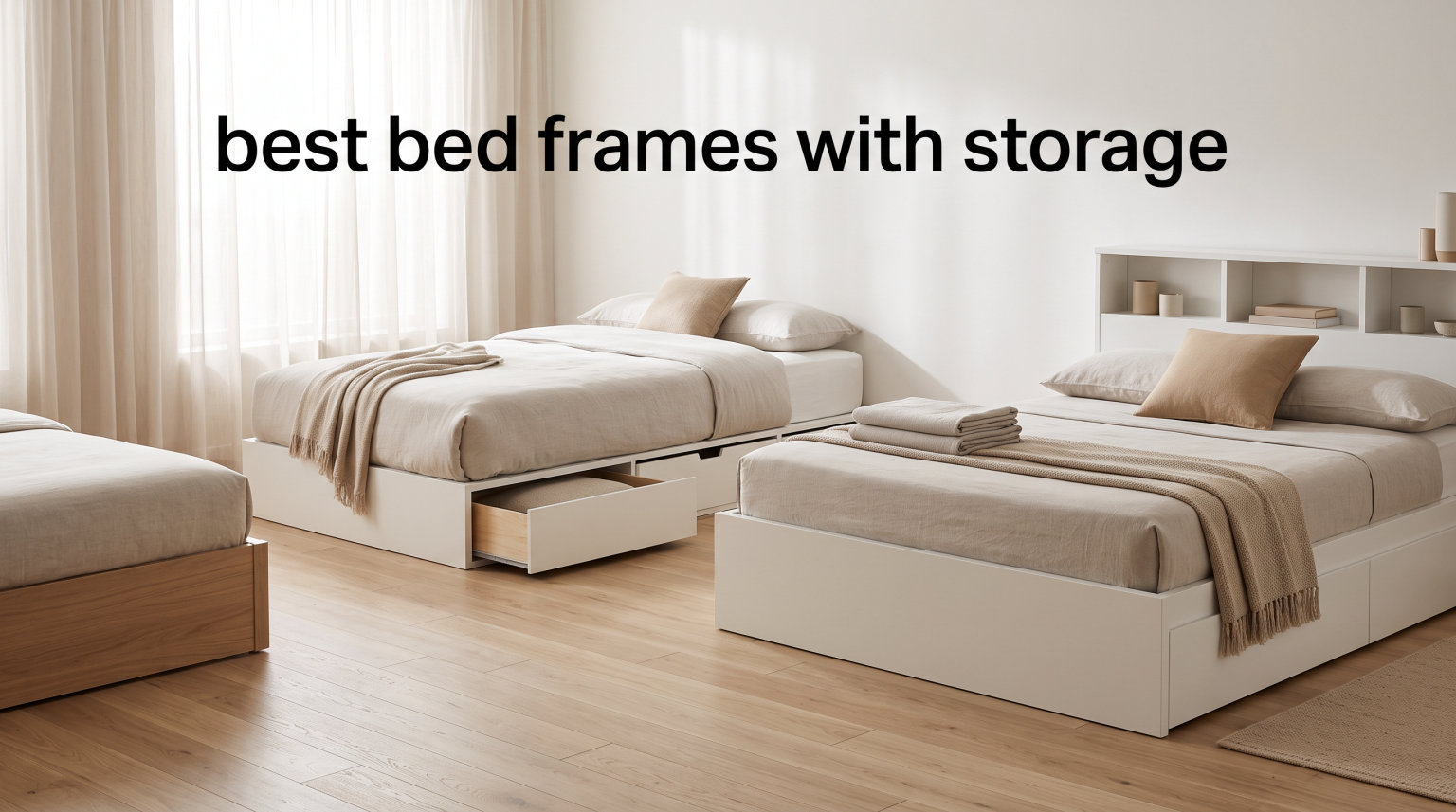 best bed frames with storage