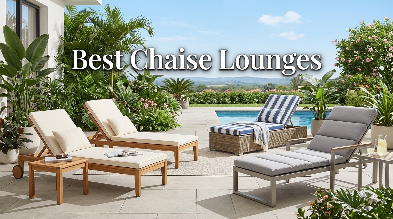 best chaise lounges