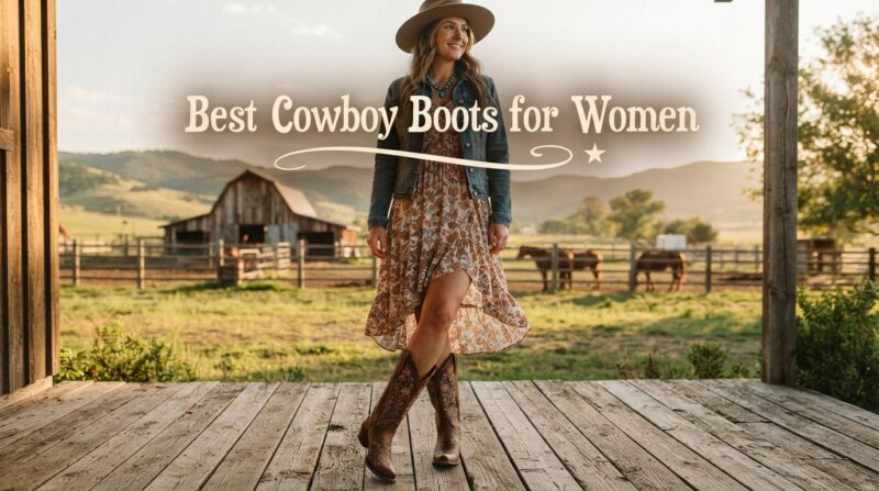 best cowboy boots for women