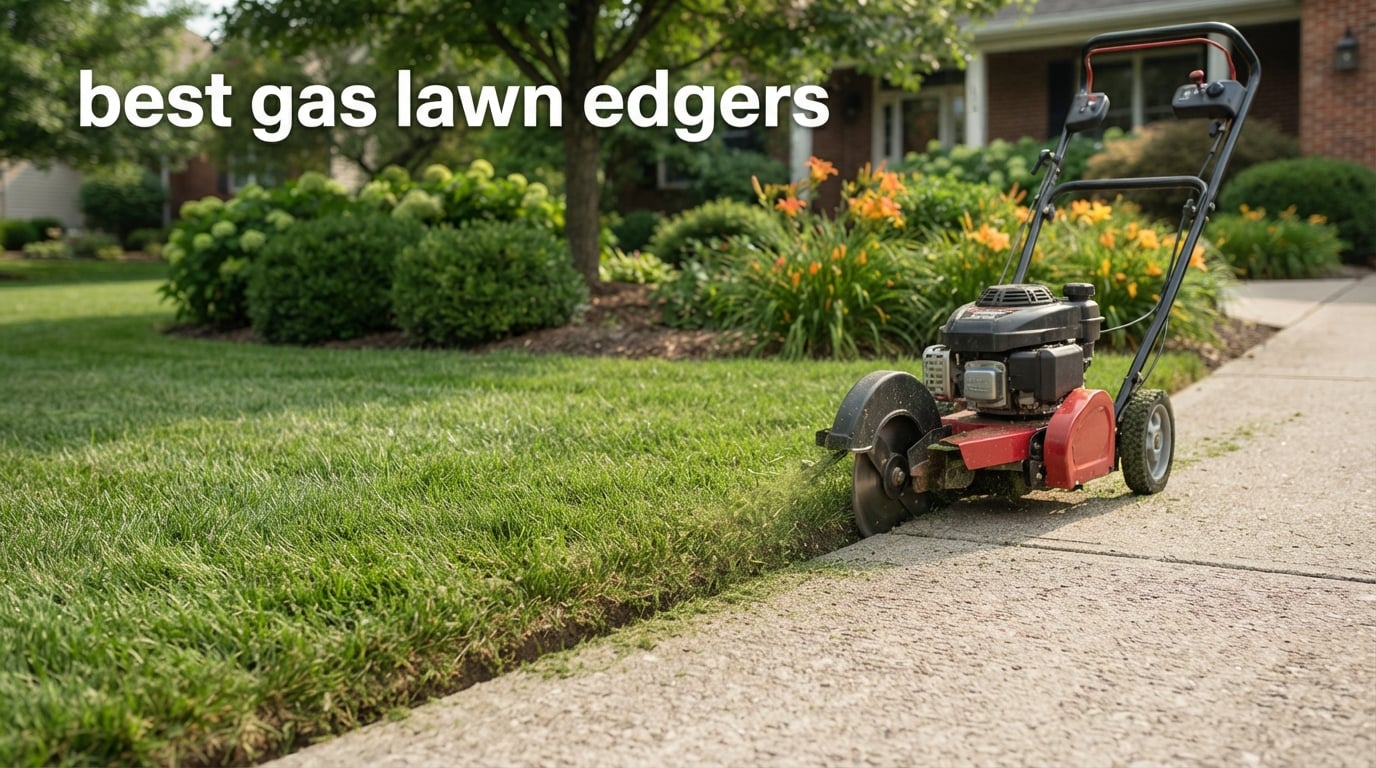 best gas lawn edgers