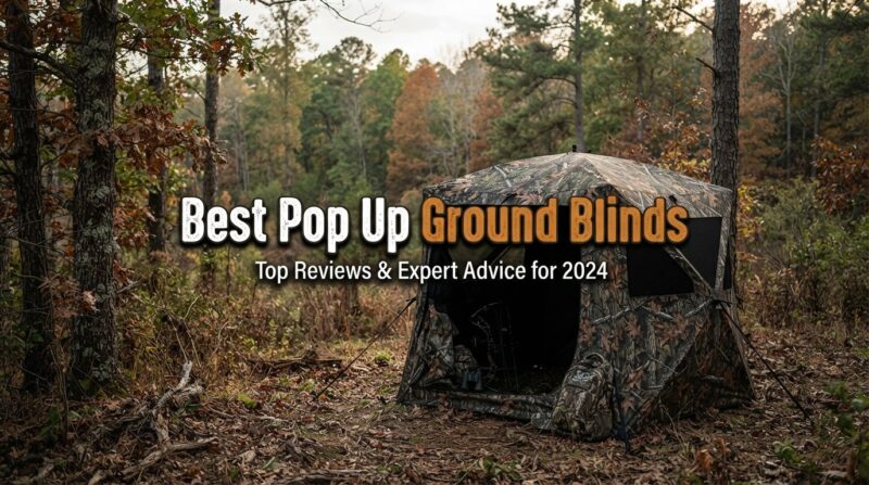 best pop up ground blinds