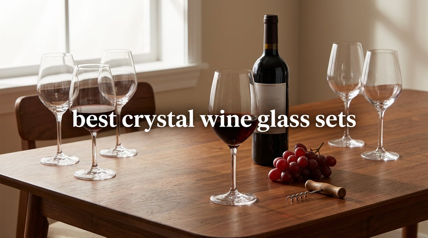 best crystal wine glass sets
