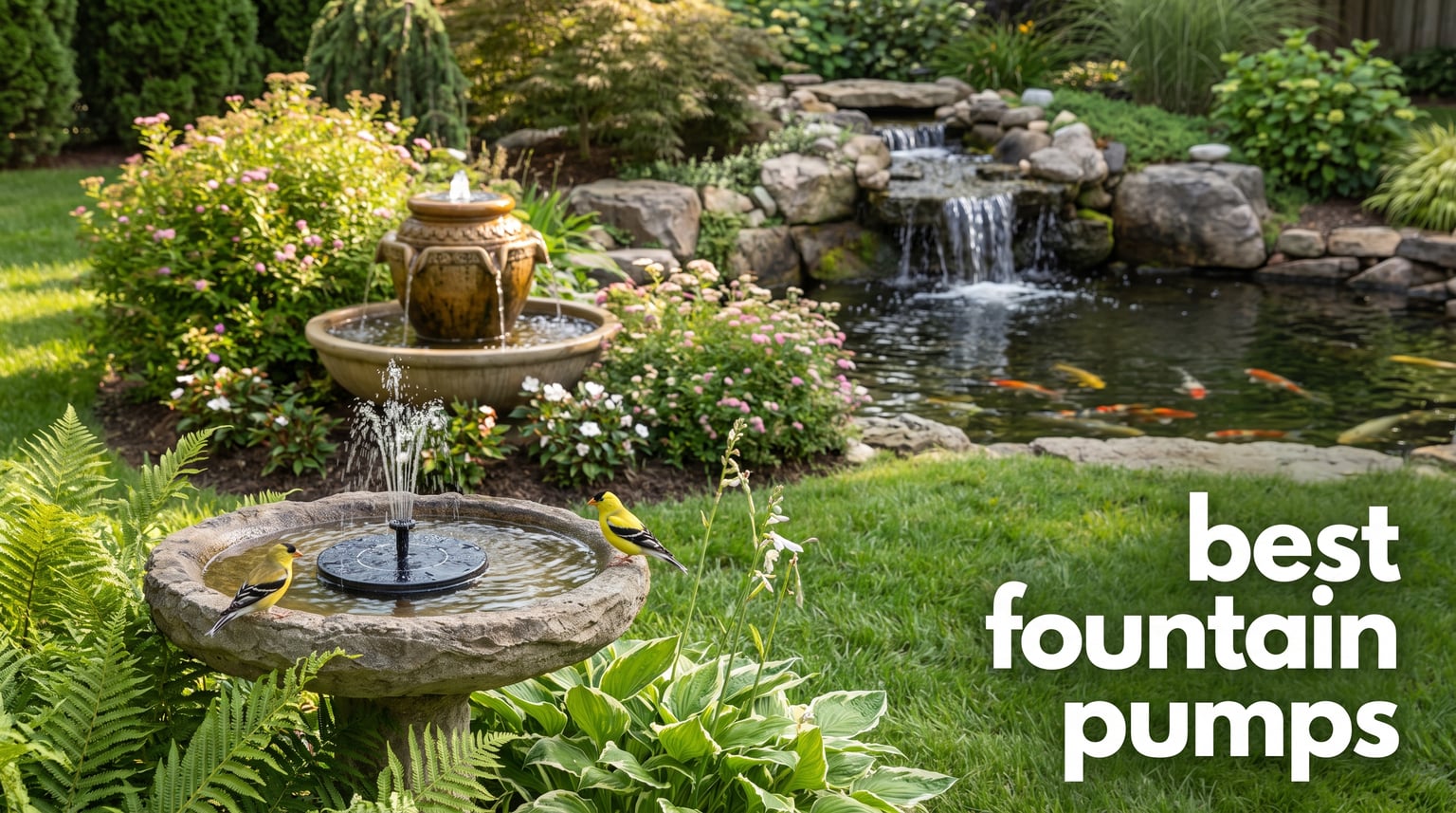best fountain pumps