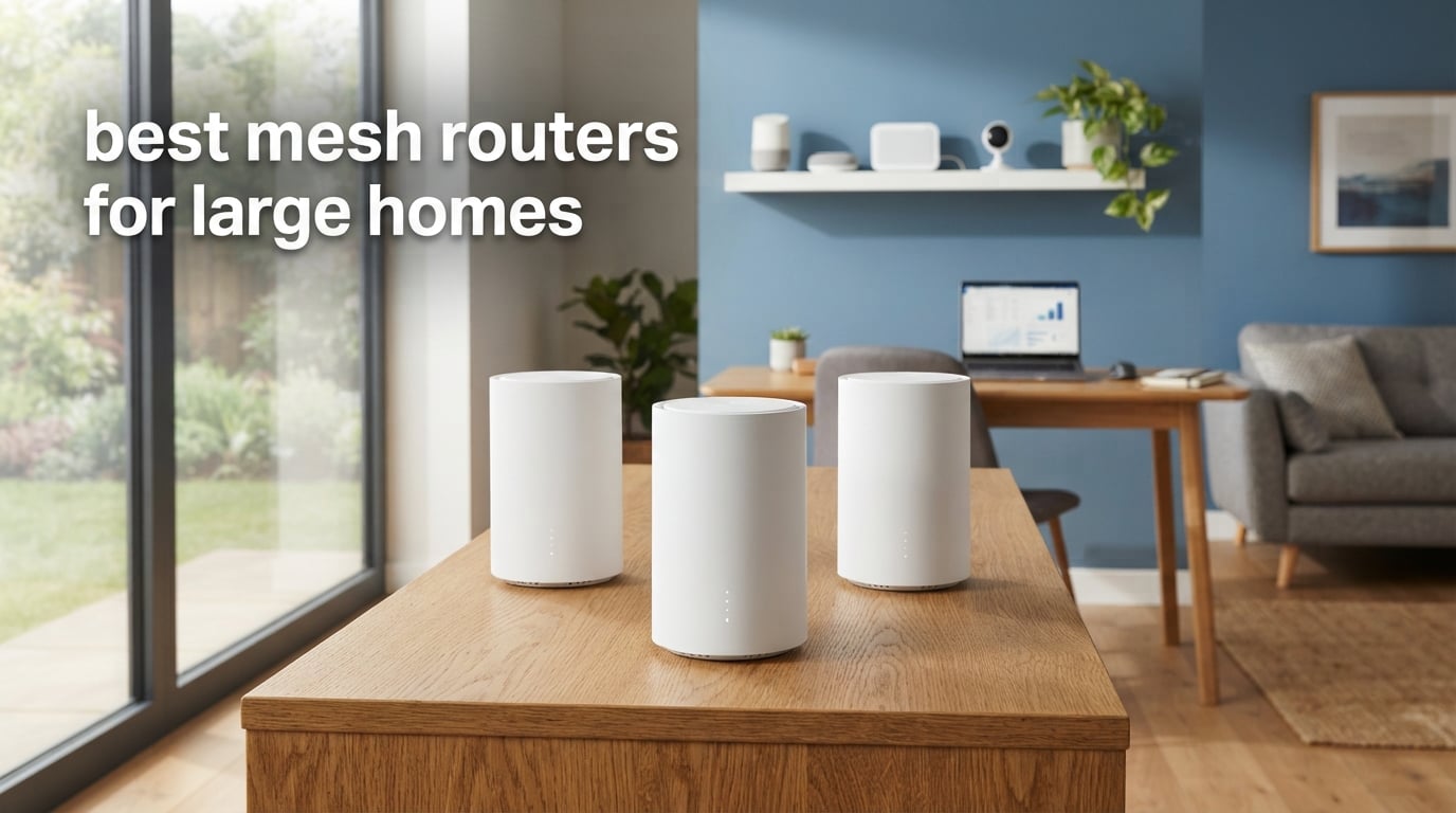 best mesh routers for large homes