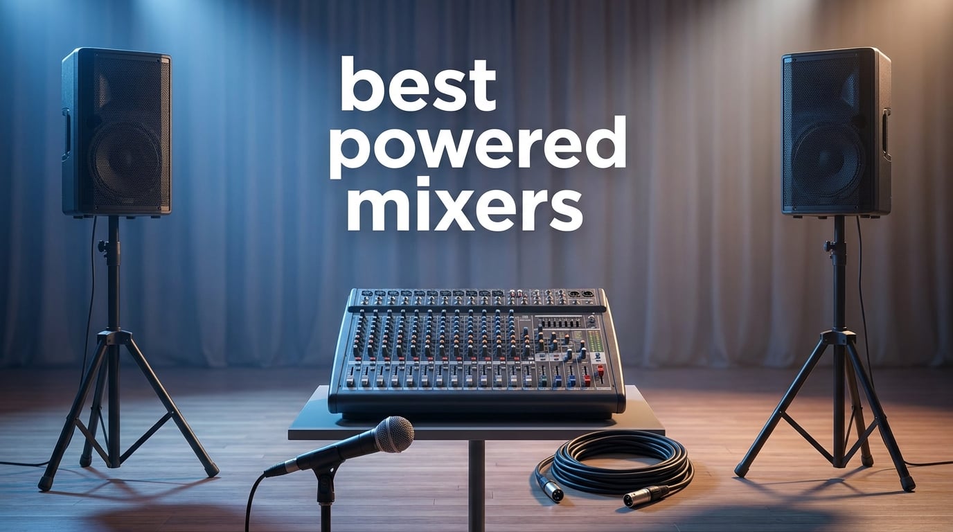 best powered mixers