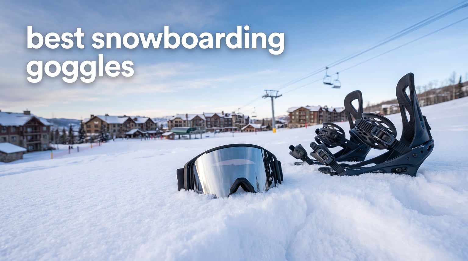best snowboarding goggles