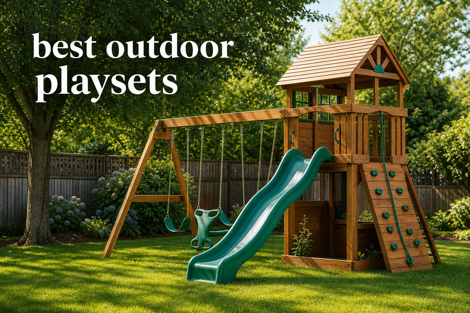 best outdoor playsets