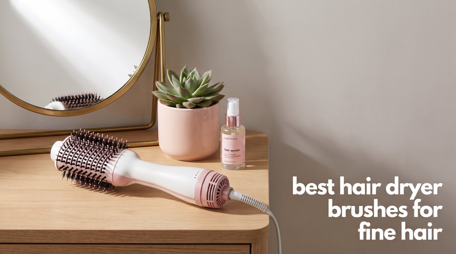 best hair dryer brushes for fine hair