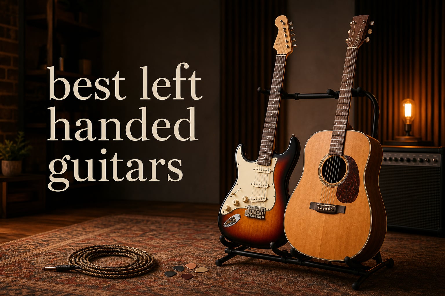 best left handed guitars