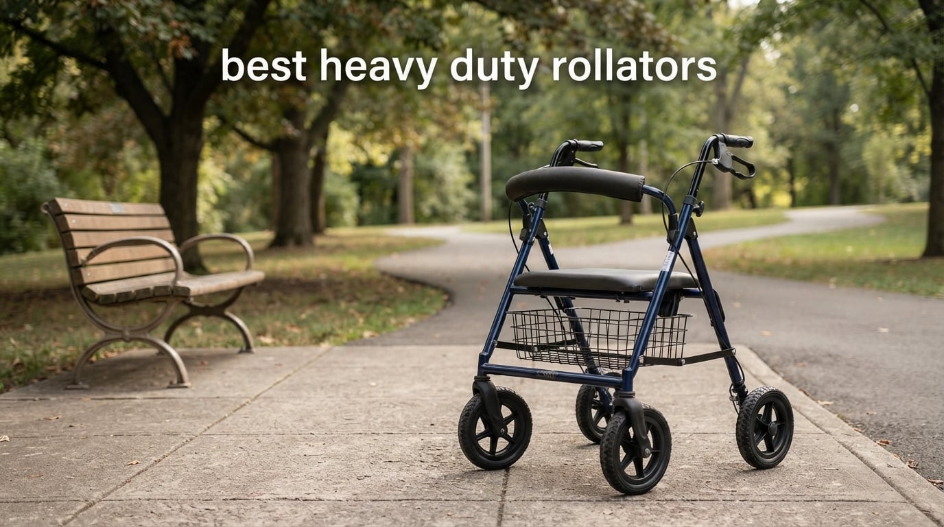 best heavy duty rollators