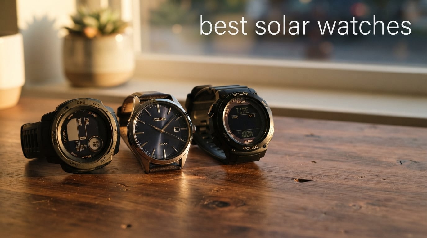 best solar watches