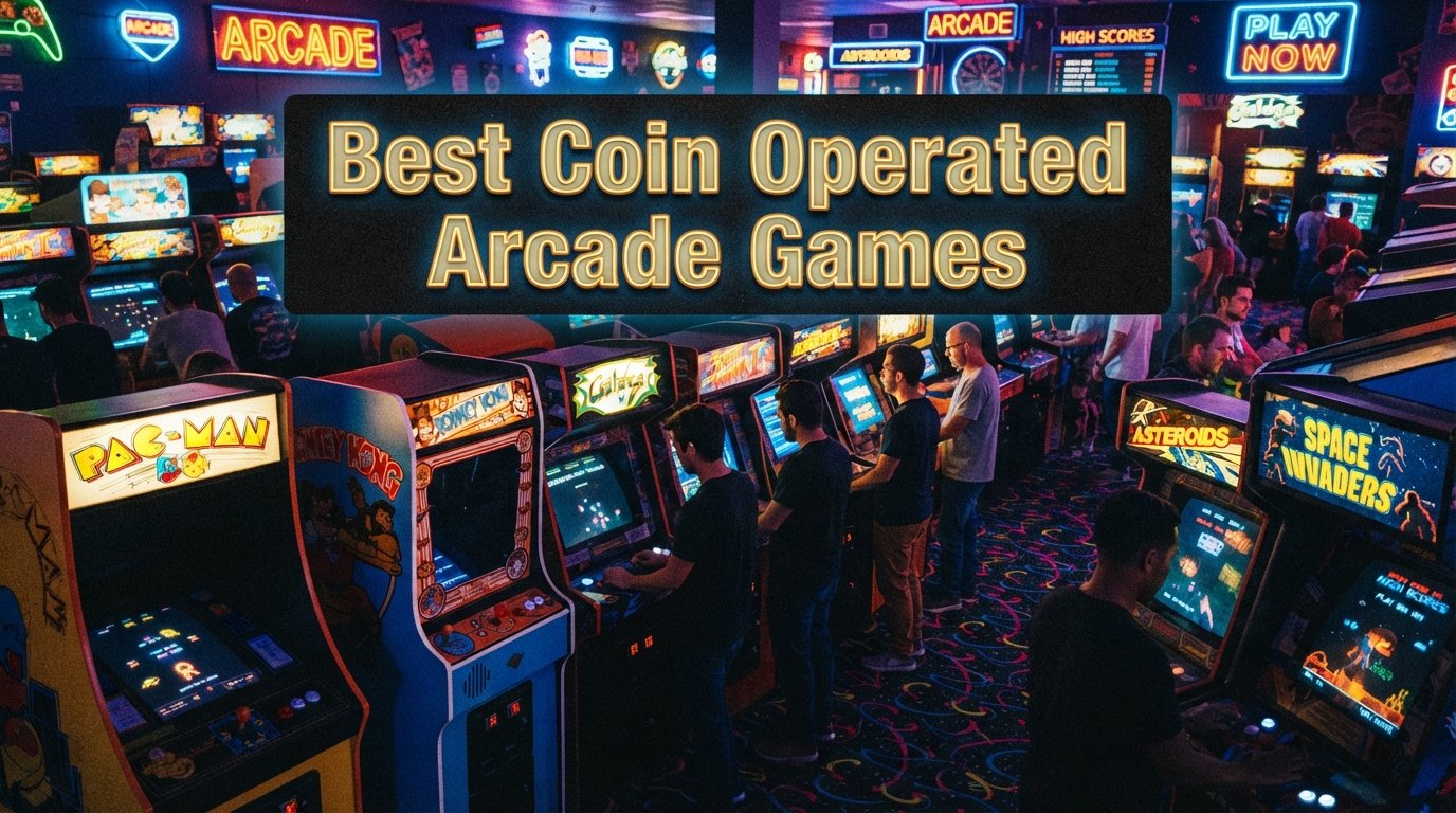 best coin operated arcade games