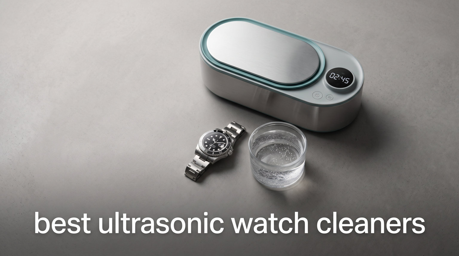 best ultrasonic watch cleaners