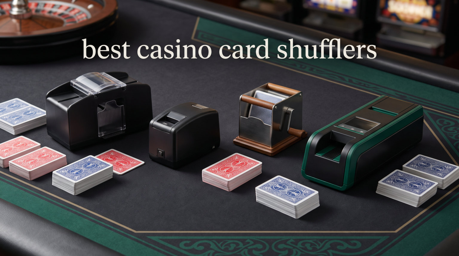 best casino card shufflers