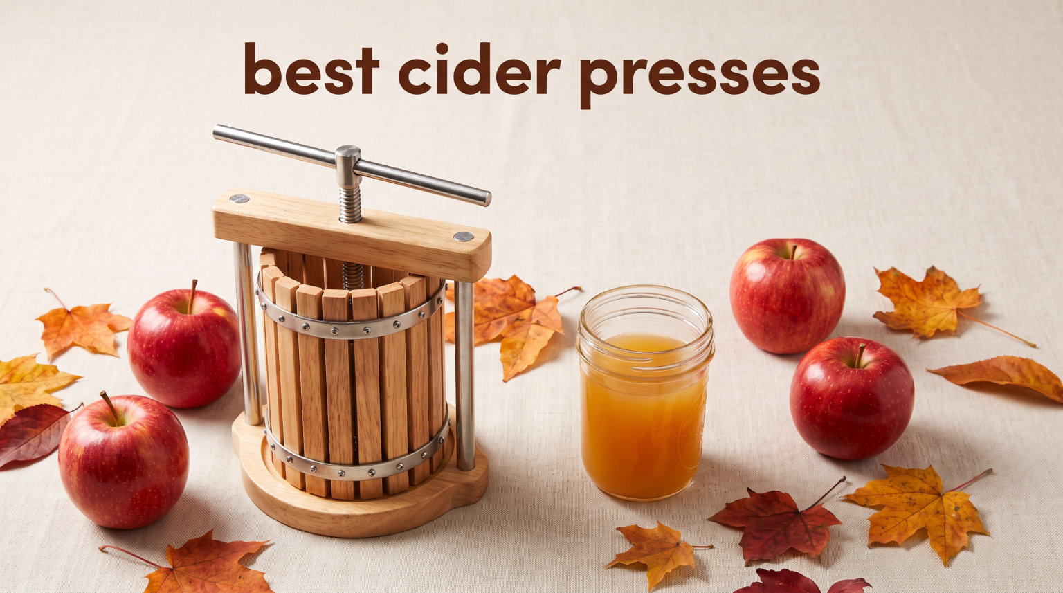 best cider presses