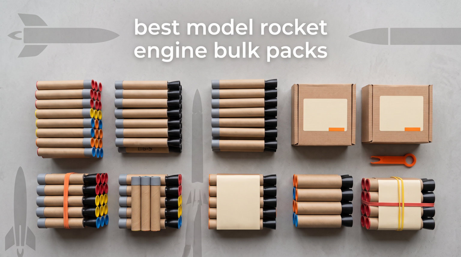 best model rocket engine bulk packs