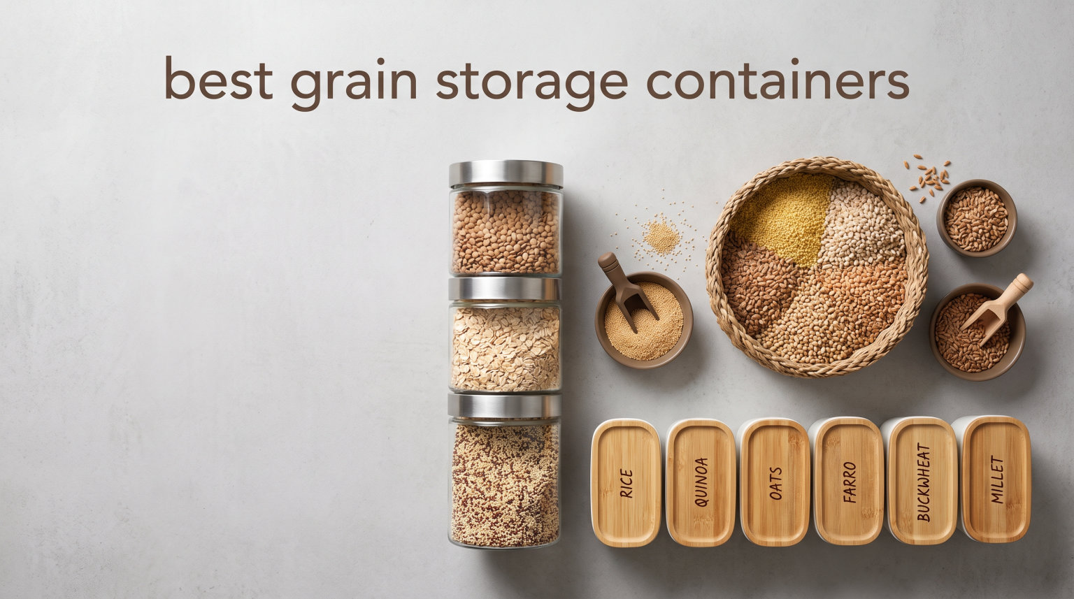best grain storage containers