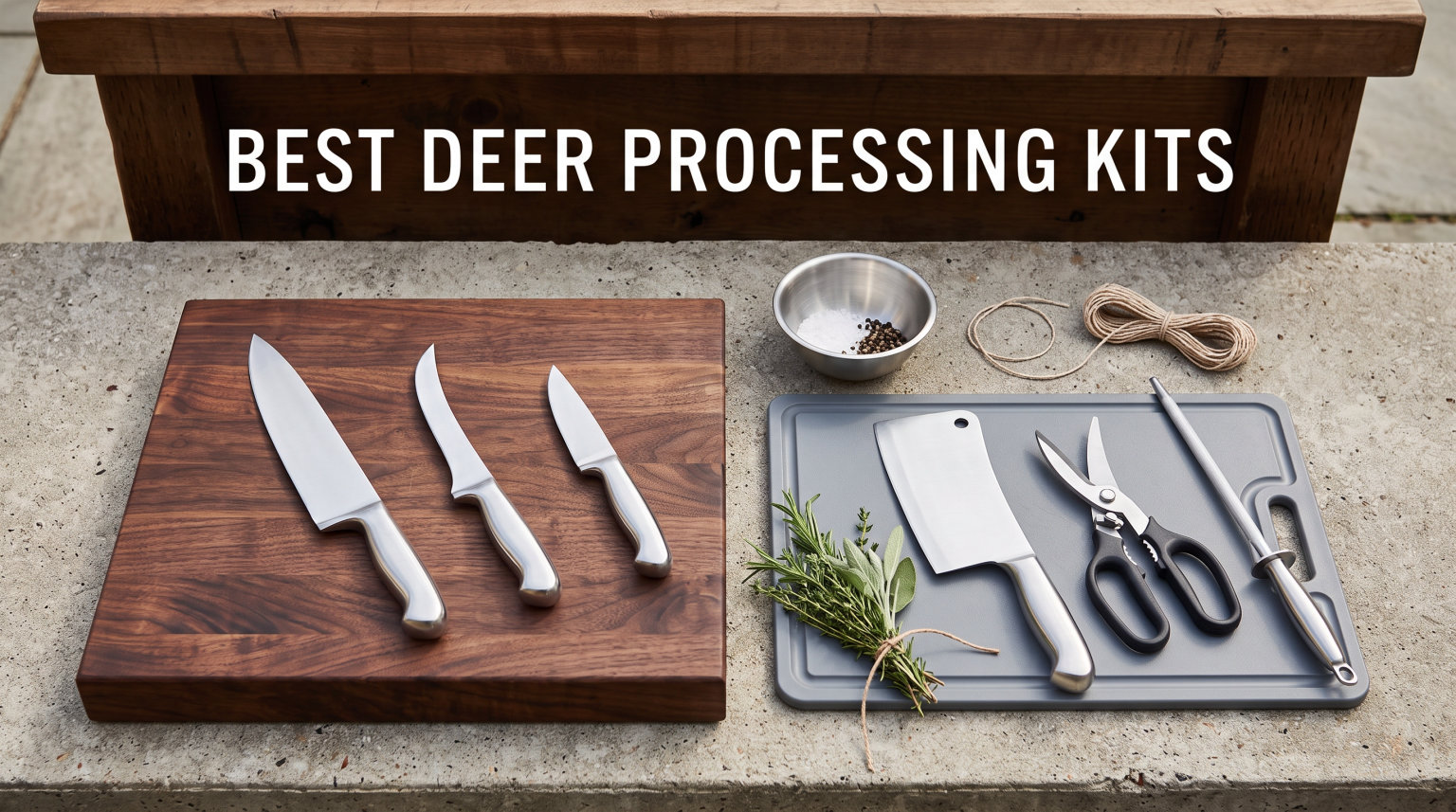 best deer processing kits