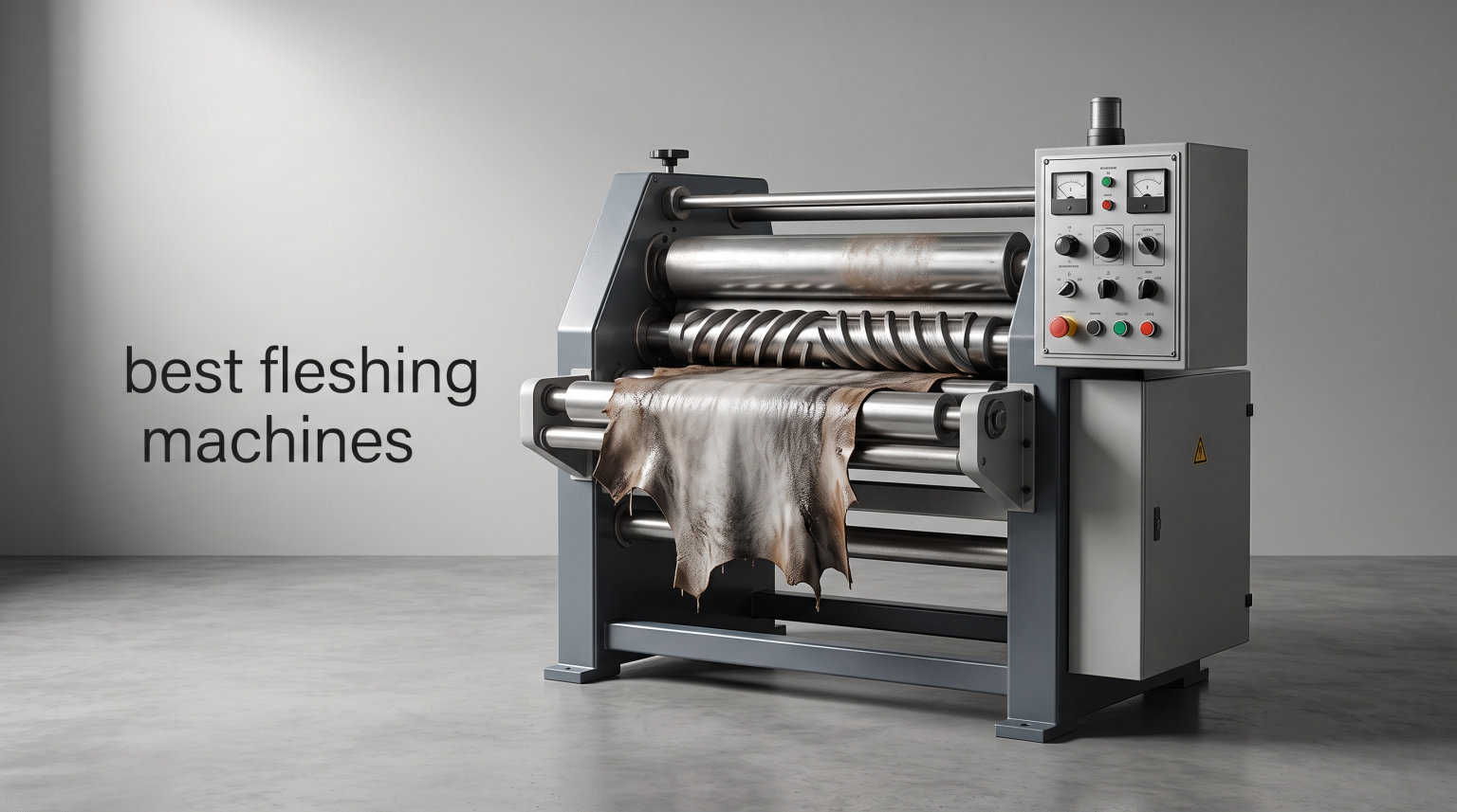 best fleshing machines