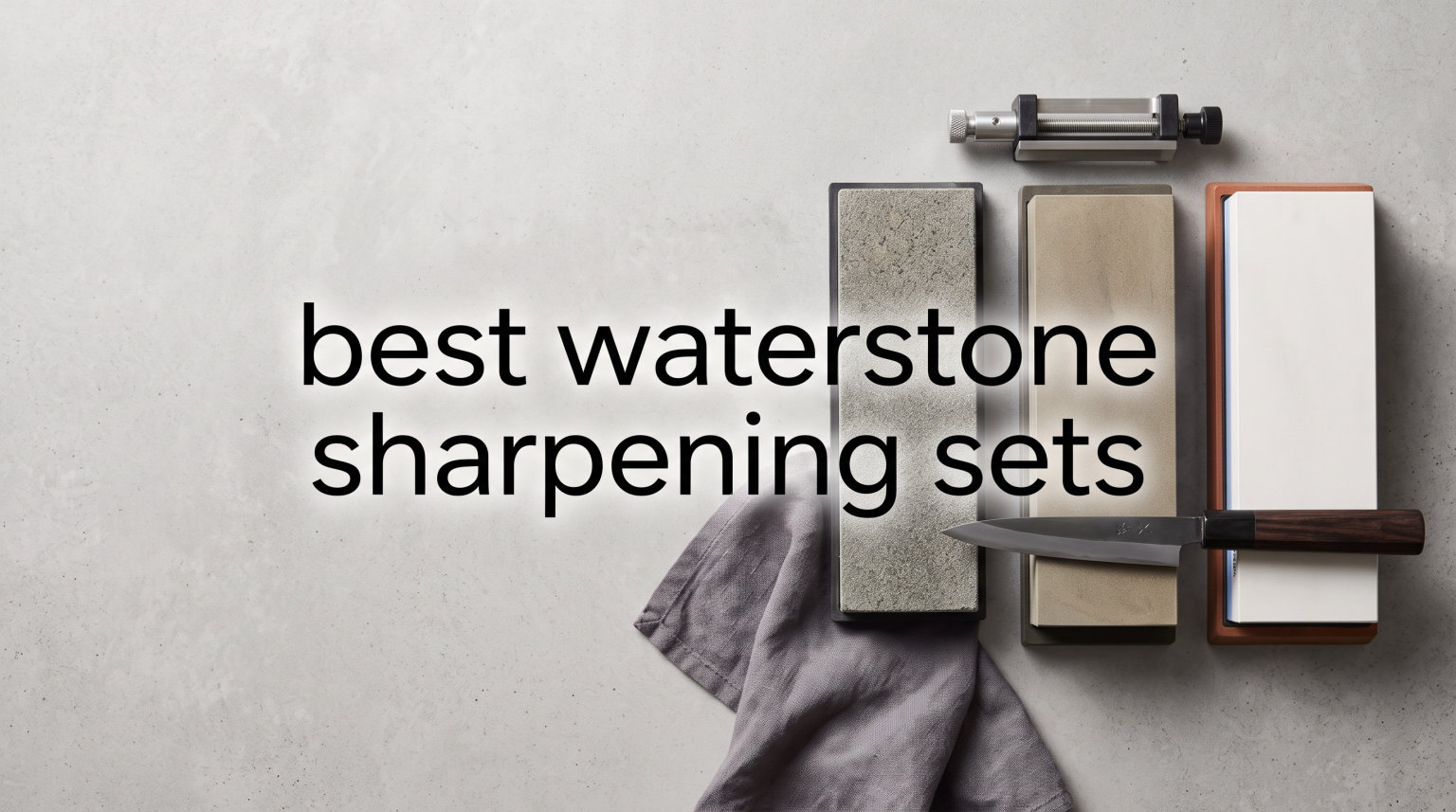 best waterstone sharpening sets