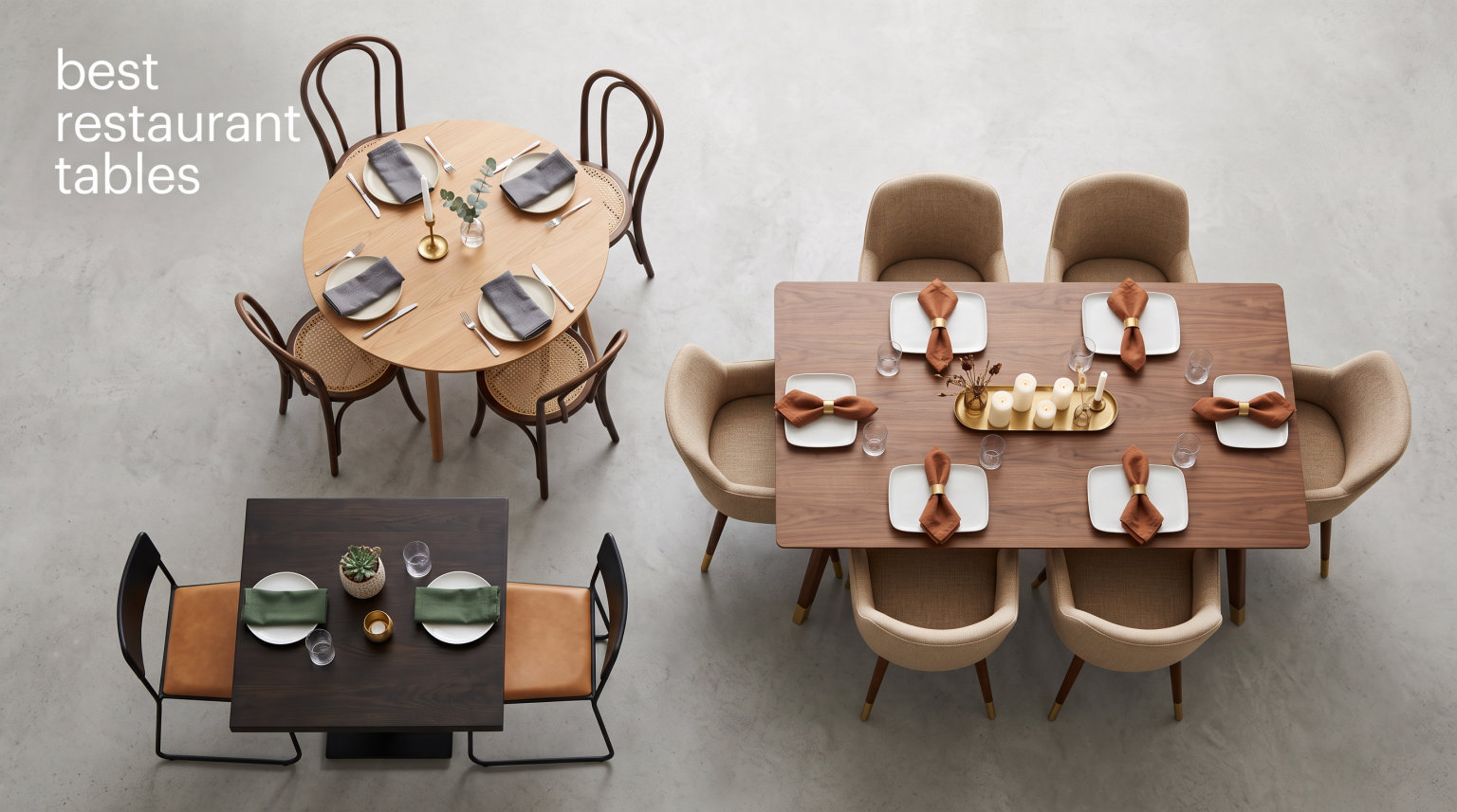 best restaurant tables