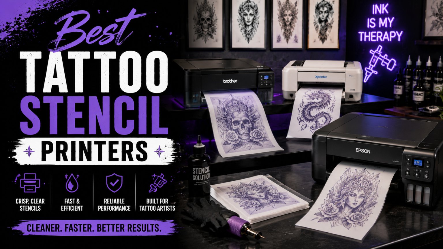 best tattoo stencil printers