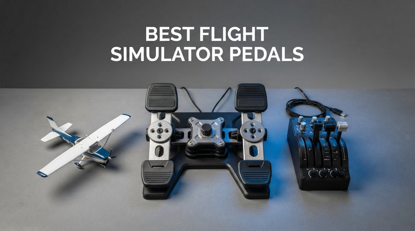 best flight simulator pedals