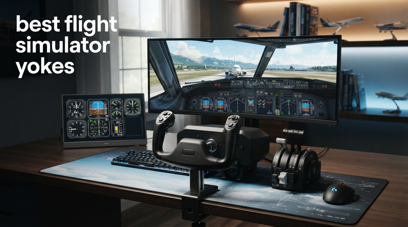 best flight simulator yokes