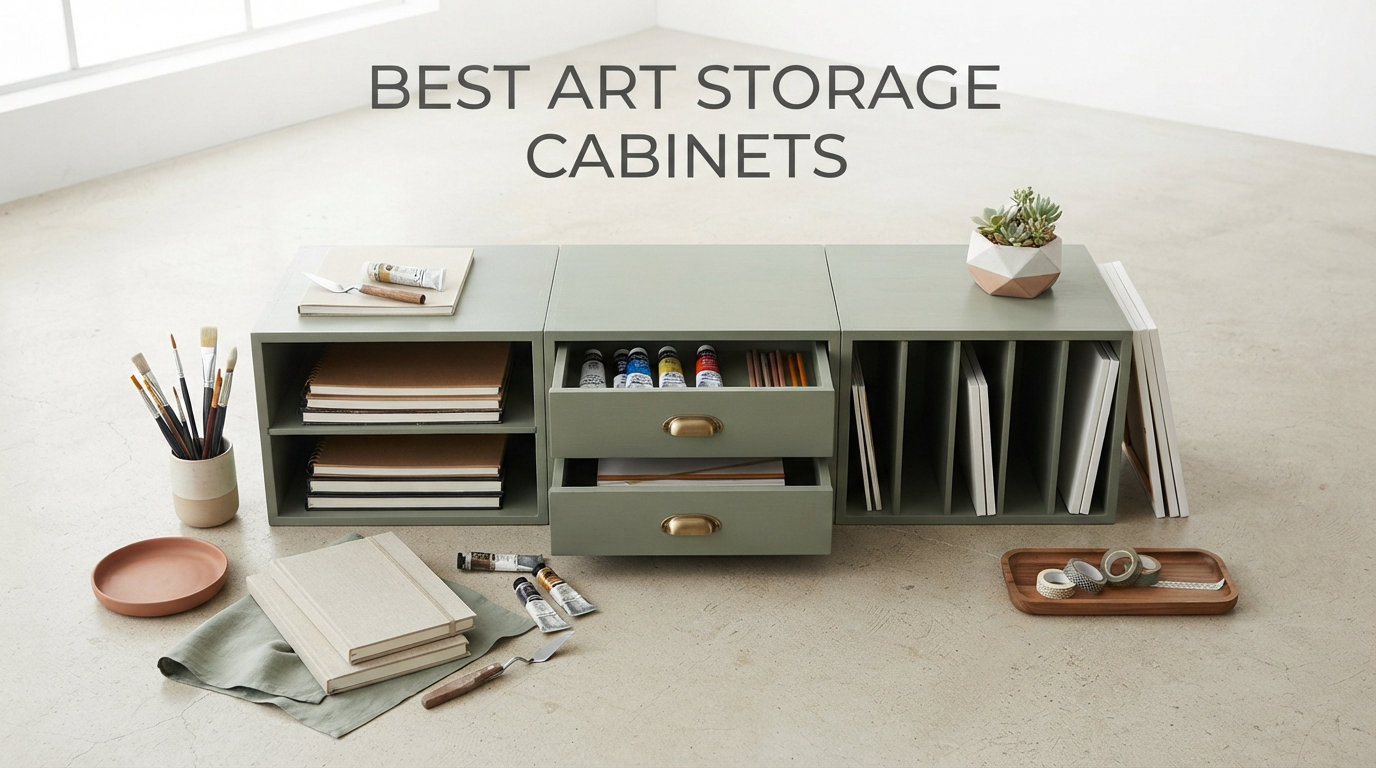 best art storage cabinets