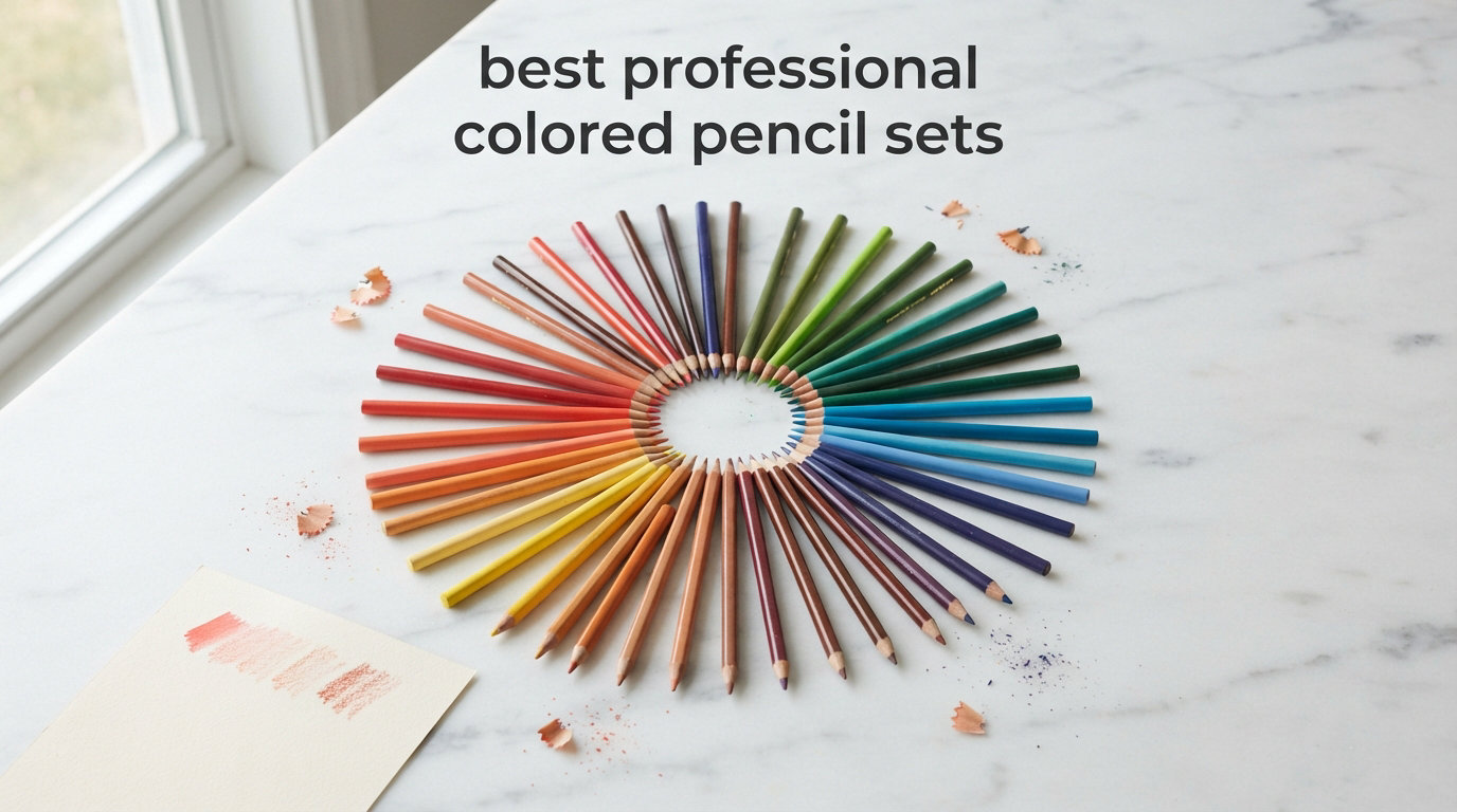 best professional colored pencil sets