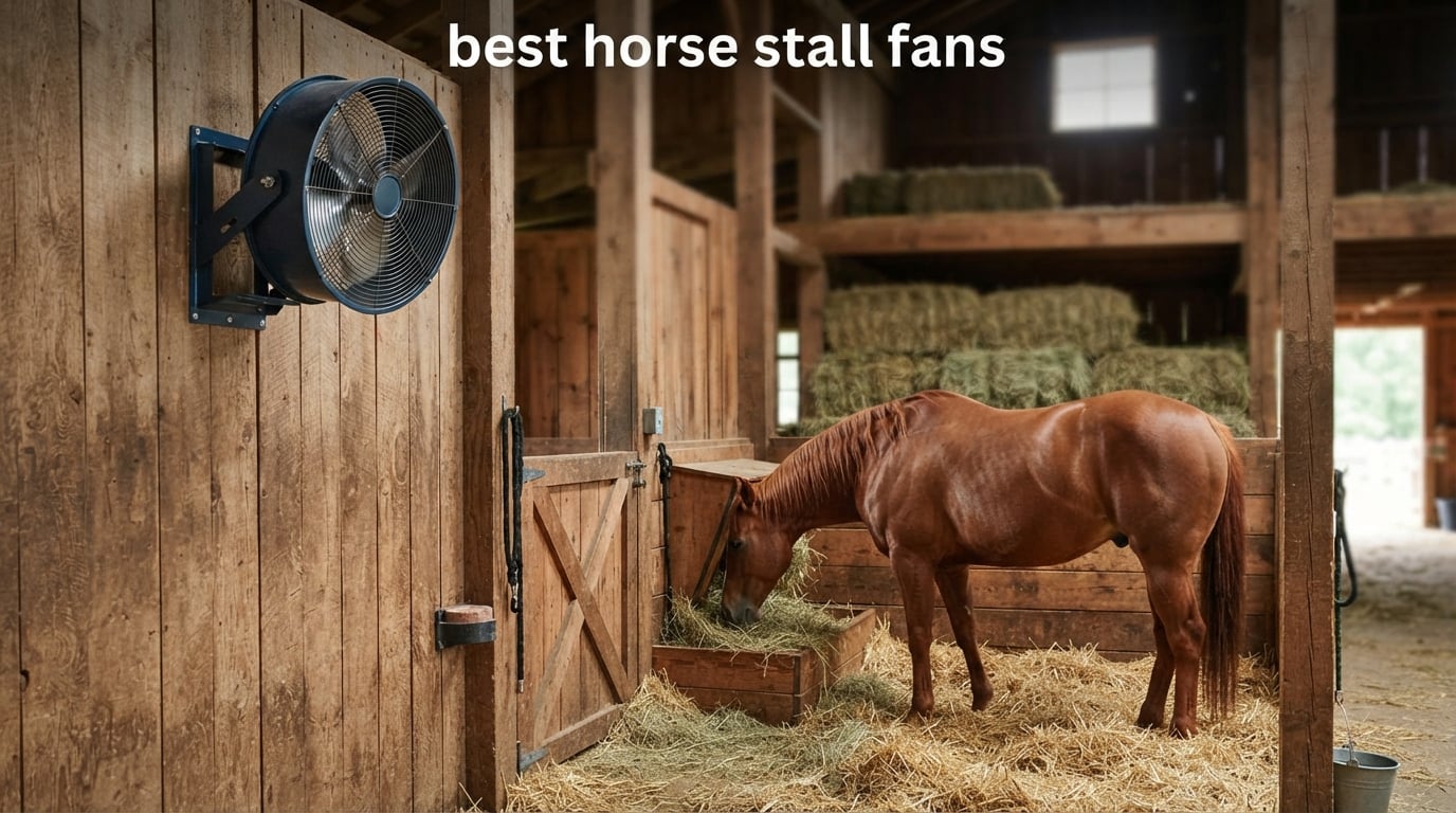 best horse stall fans
