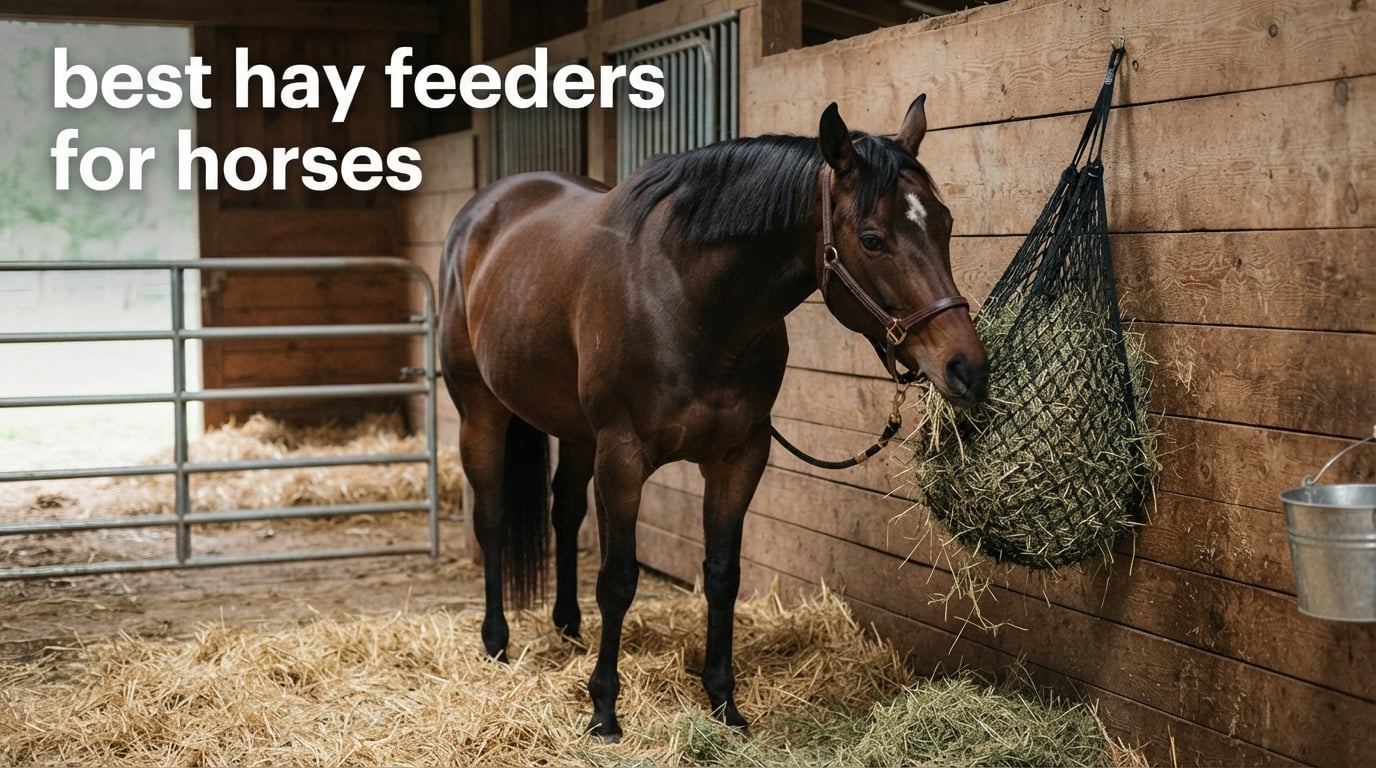best hay feeders for horses