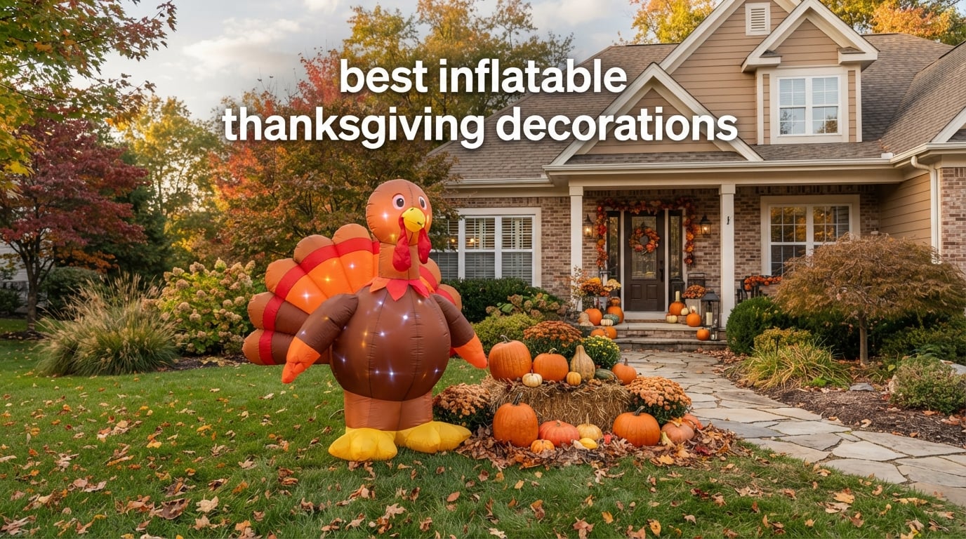 best inflatable thanksgiving decorations