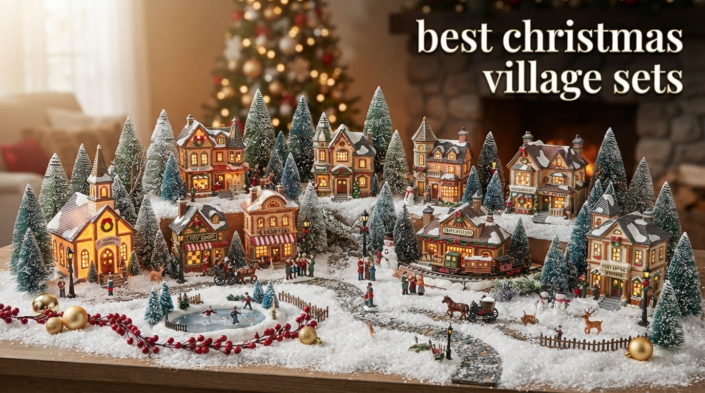 best christmas village sets