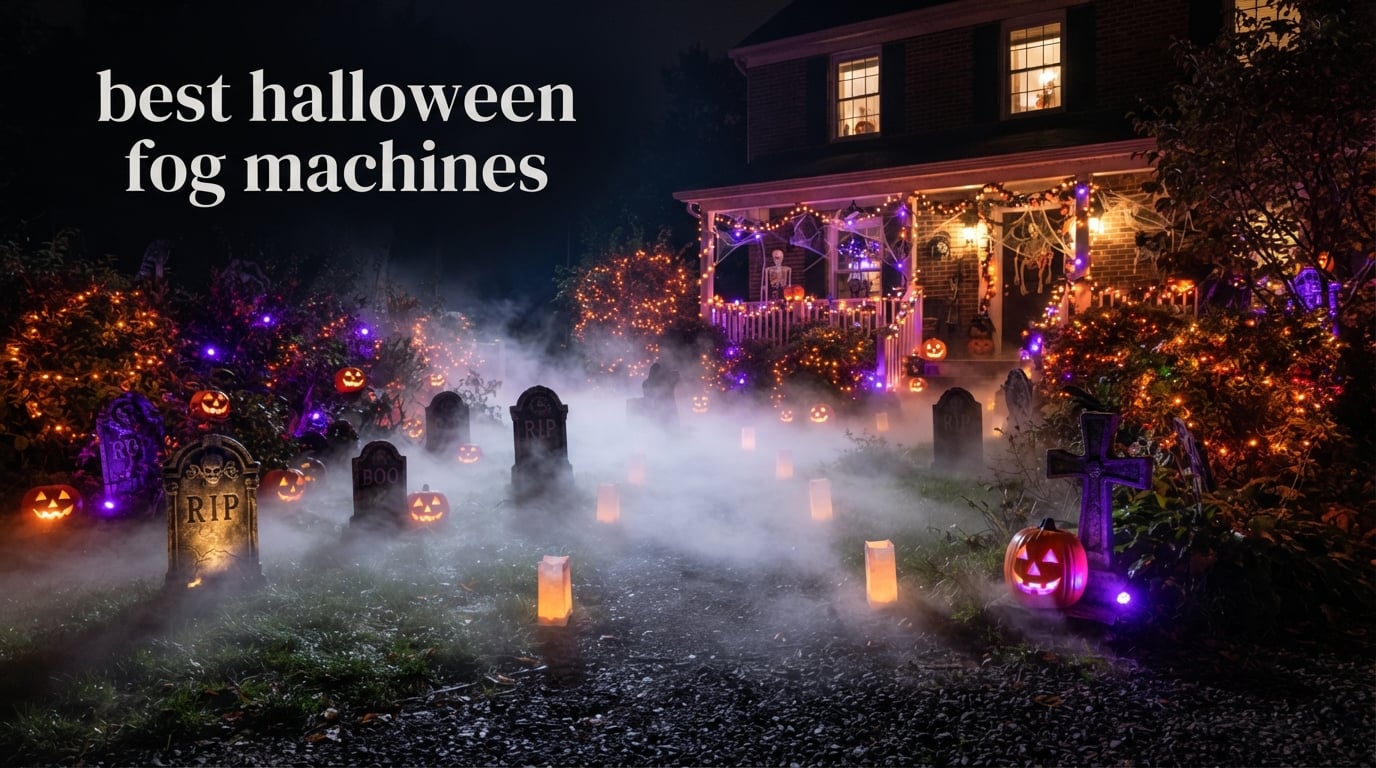 best halloween fog machines