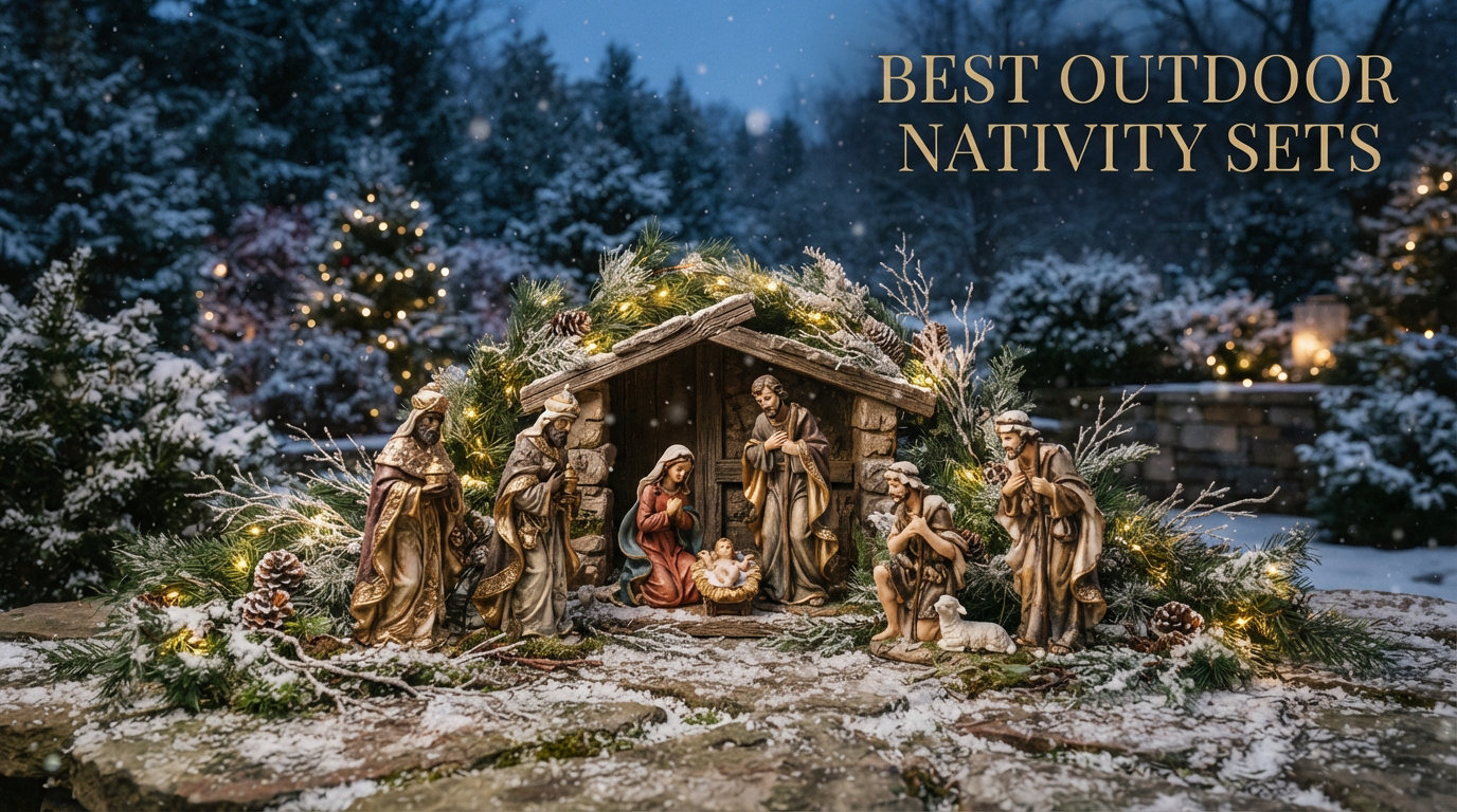 best outdoor nativity sets