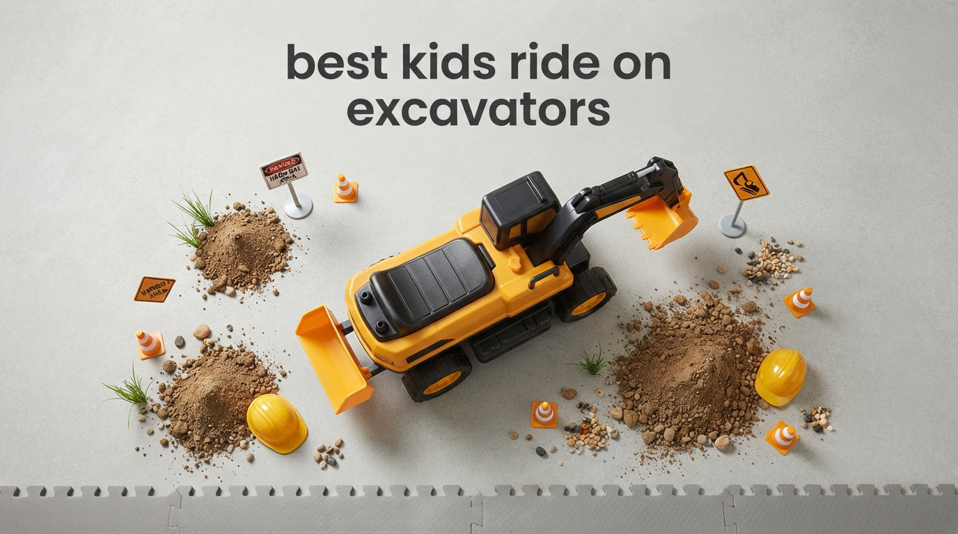 best kids ride on excavators