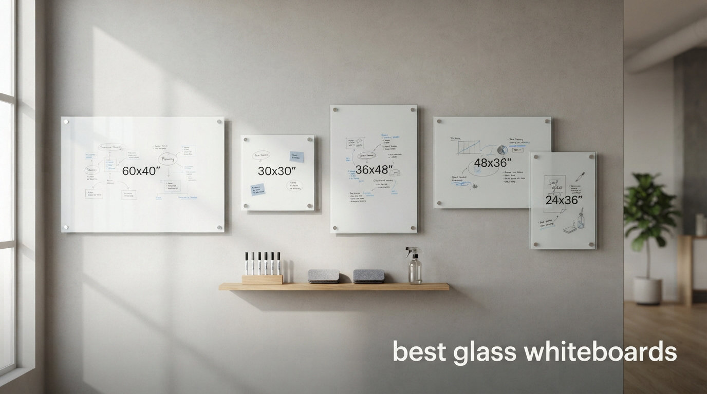 best glass whiteboards
