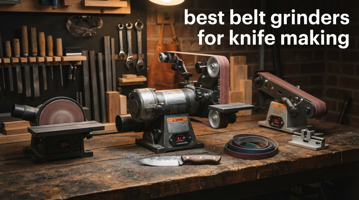 best belt grinders for knife making