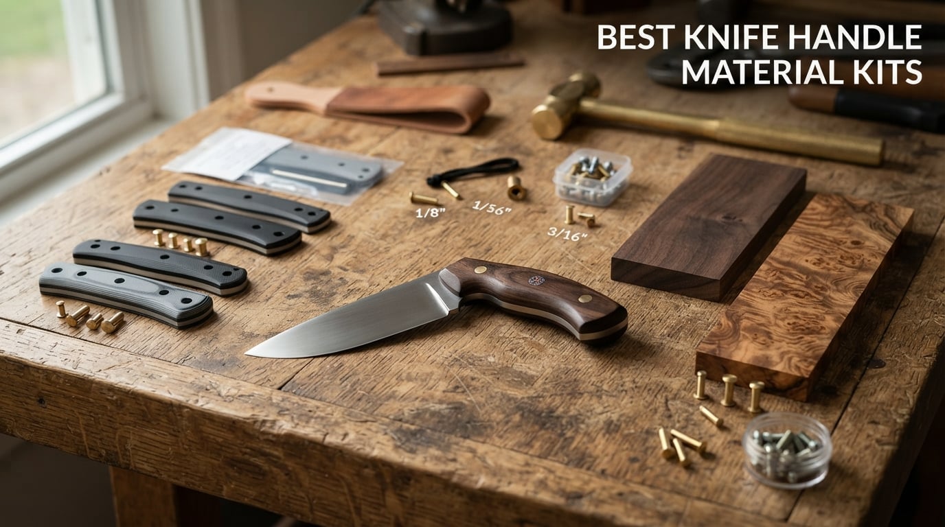 best knife handle material kits