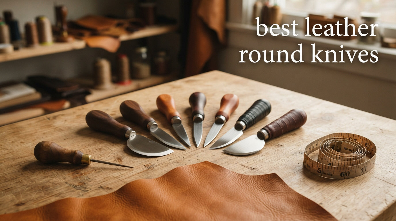 best leather round knives