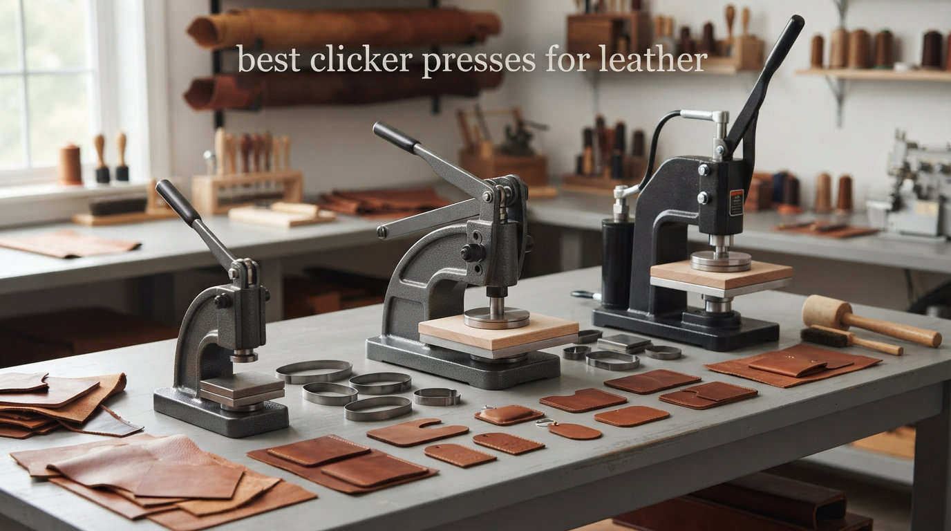 best clicker presses for leather